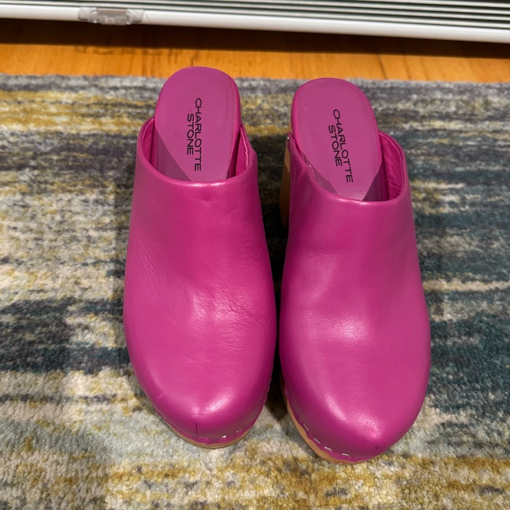 Charlotte Stone Marlo Clog - Size 8